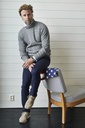 Cutter & Buck - Tofino Pants Men Steel Grey Melange 33/34